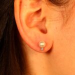 Cleo Perle Dot Light Ohrringe