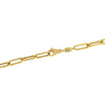 Cleo Herz Onyx Gelb Halskette