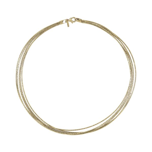 Collana Desmos Spring Line in Argento Giallo Collana Desmos Spring Line in Argento Giallo