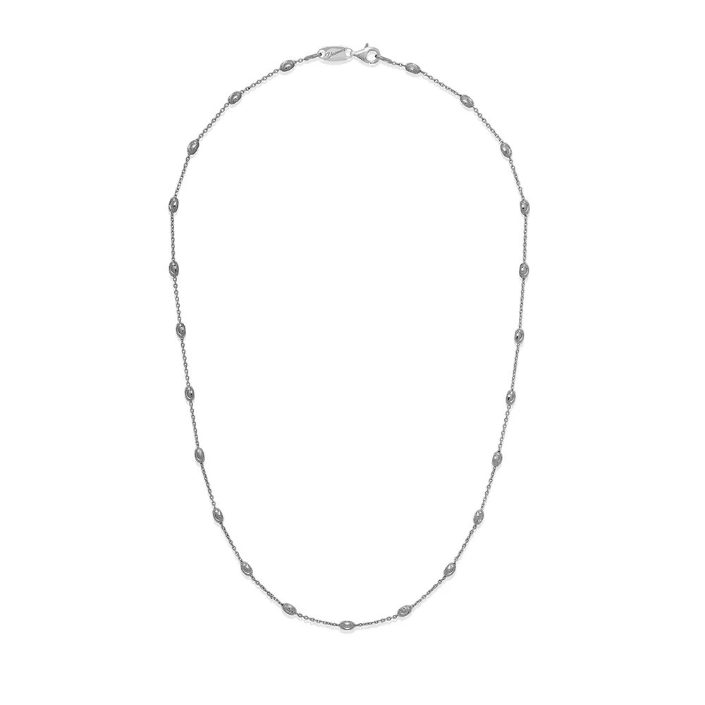 Collana Desmos Station Moon In Argento