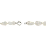 Freshwater Baroque Cultured Iron Fabio Pearls Necklace 12.5-13.5 mm