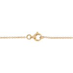 Fabio Ferro Pendant Prasiolite Necklace in Rose Gold with Diamond