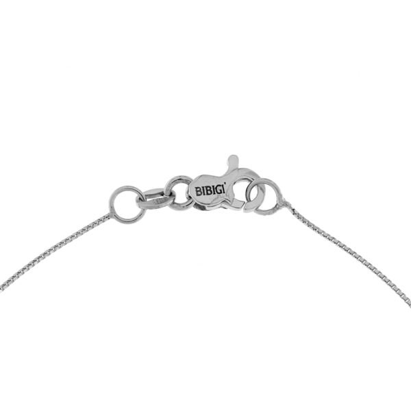 Bibigi Fantasia Halskette aus Weißgold mit Diamanten 0,18 Karat