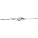 Fabio Ferro Circle Pendant Necklace in White Gold with Diamonds