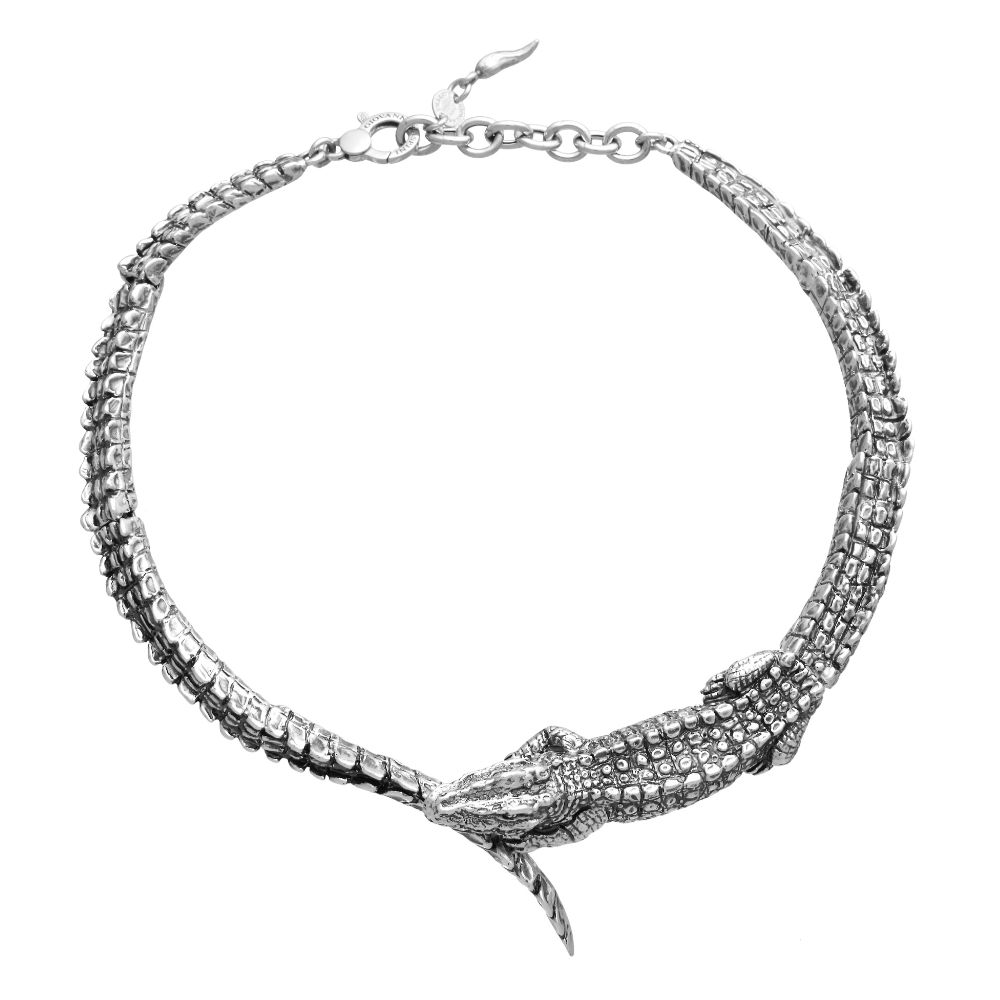 Giovanni Raspini Animalier Crocodile Necklace