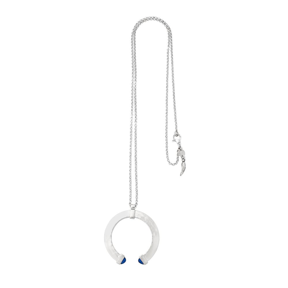 Collana Giovanni Raspini Blade Colour Pendente Blue Blade