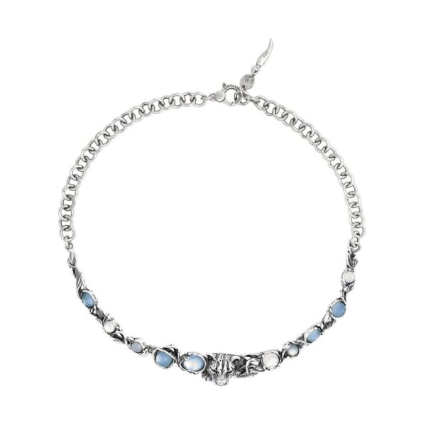 Collana Giovanni Raspini Blue Jaguar con Madreperla Collana Giovanni Raspini Blue Jaguar con Madreperla