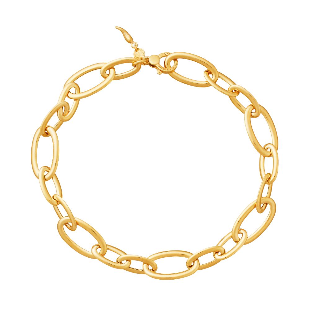 Giovanni Raspini Ovale Ketten Bold Gold Halskette