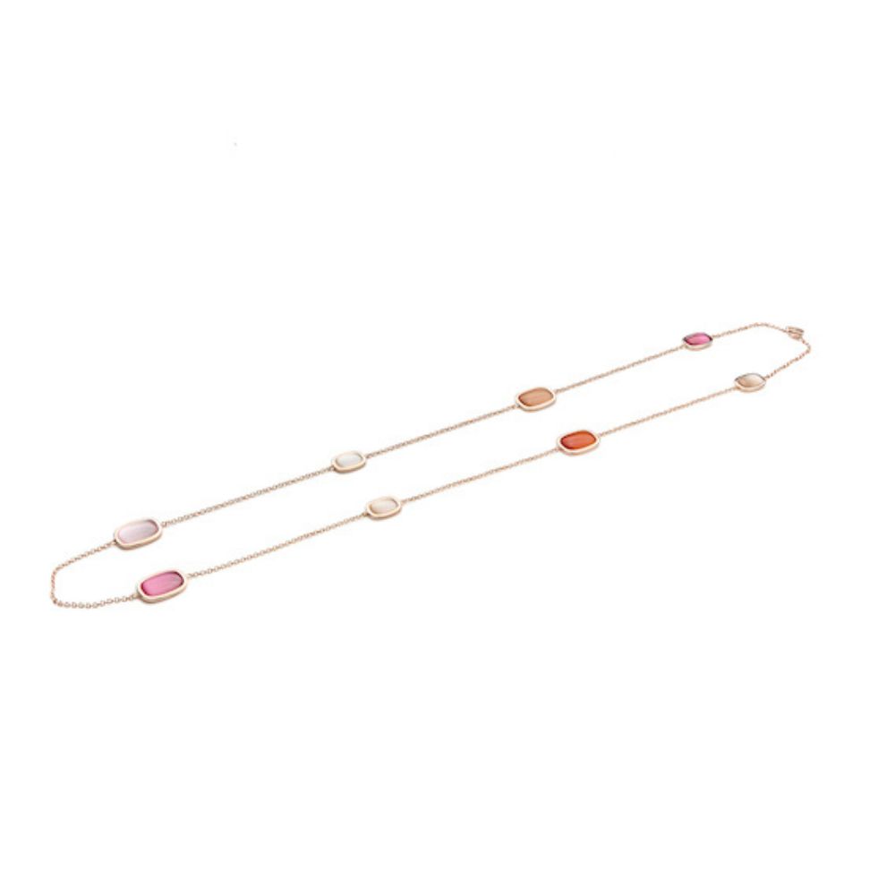Collana Madi Settanta con Otto Quarzi Multicolor