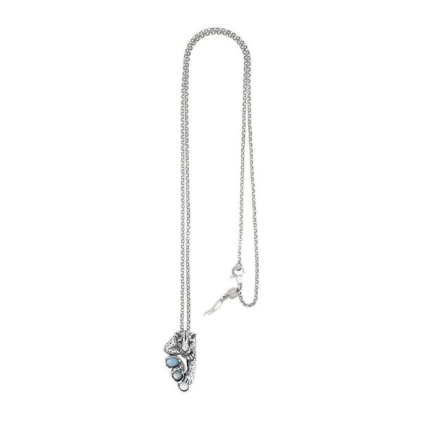 Collana Pendente Giovanni Raspini Blue Jaguar con Madreperla Collana Pendente Giovanni Raspini Blue Jaguar con Madreperla