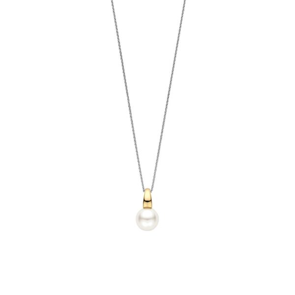 Collana Ti Sento Milano con Perla Bianca 10mm Collana Ti Sento Milano con Perla Bianca 10mm