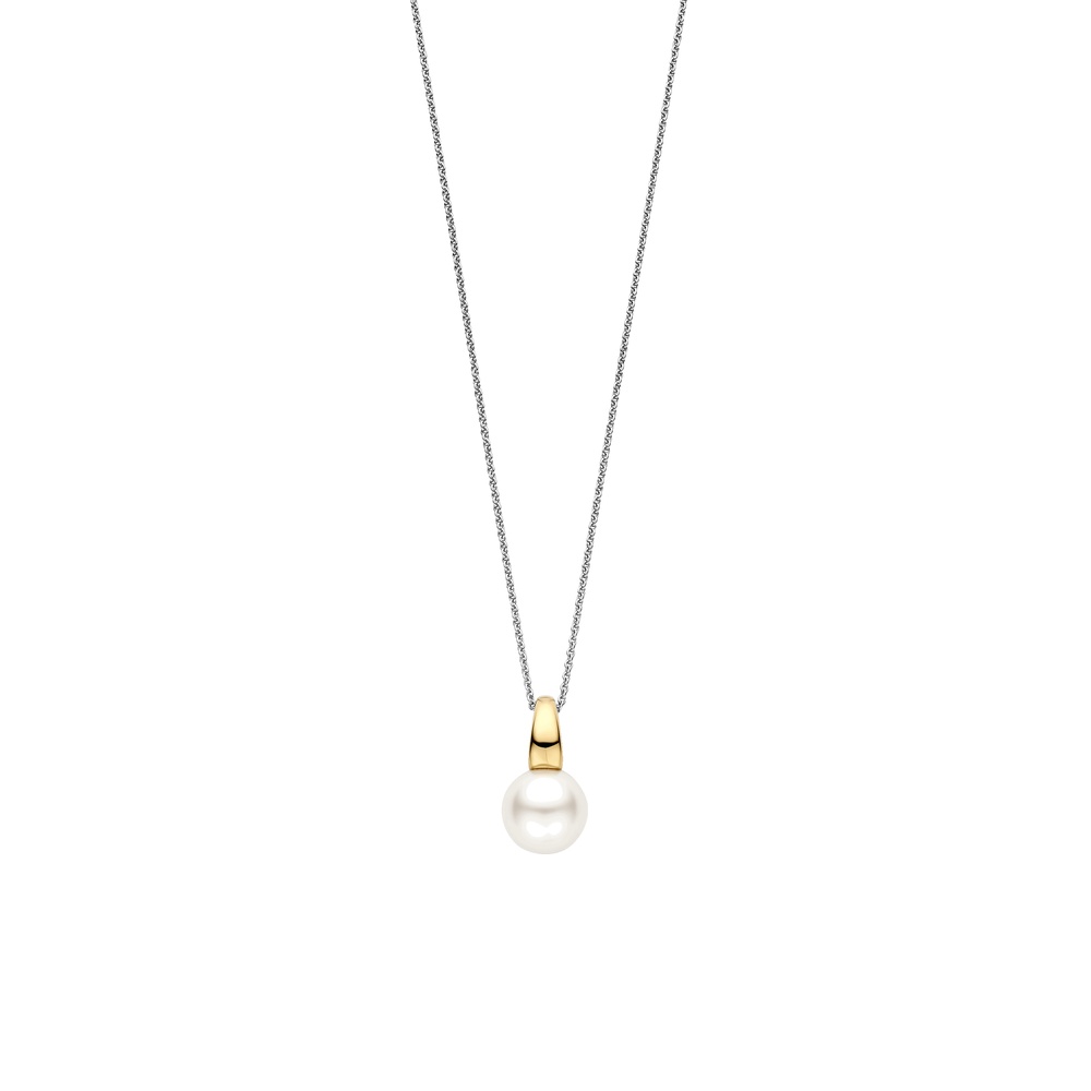 Collana Ti Sento Milano con Perla Bianca 10mm Collana Ti Sento Milano con Perla Bianca 10mm