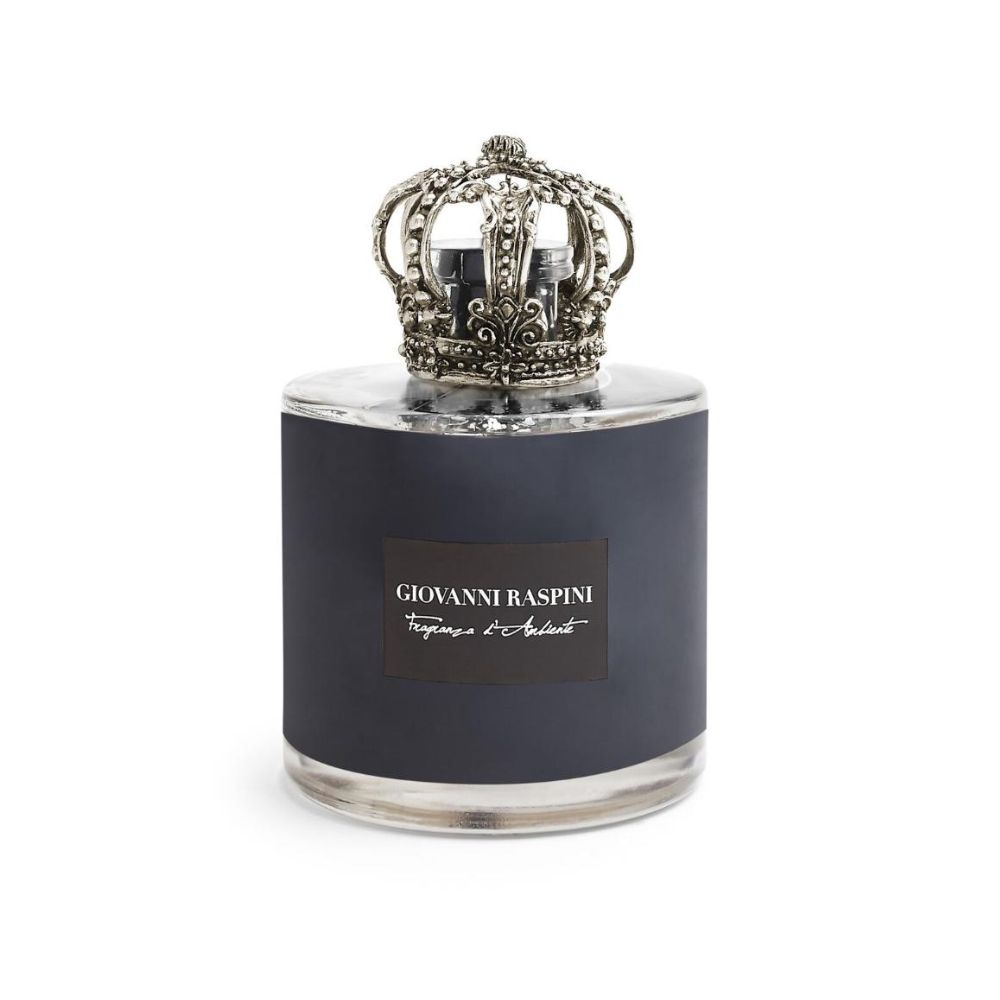 Diffusore Giovanni Raspini Queen Grande 500 ml “Nero Divino” in Bronzo Bianco