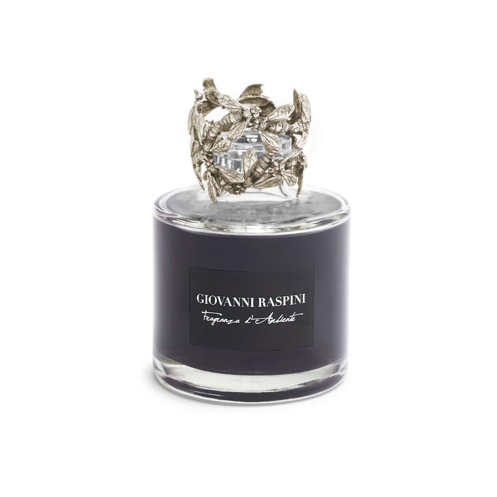 Diffusore Giovanni Raspini Api Piccolo 200 ml “Nero Divino” in Bronzo Bianco