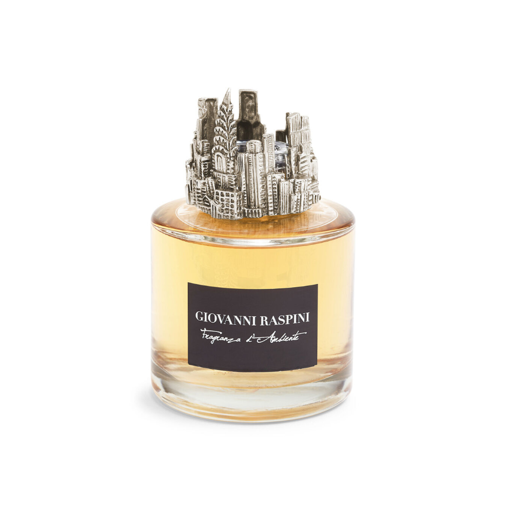 Diffusore Giovanni Raspini Gotham City Piccolo 200 ml “Polvere di Iris” in Bronzo Bianco