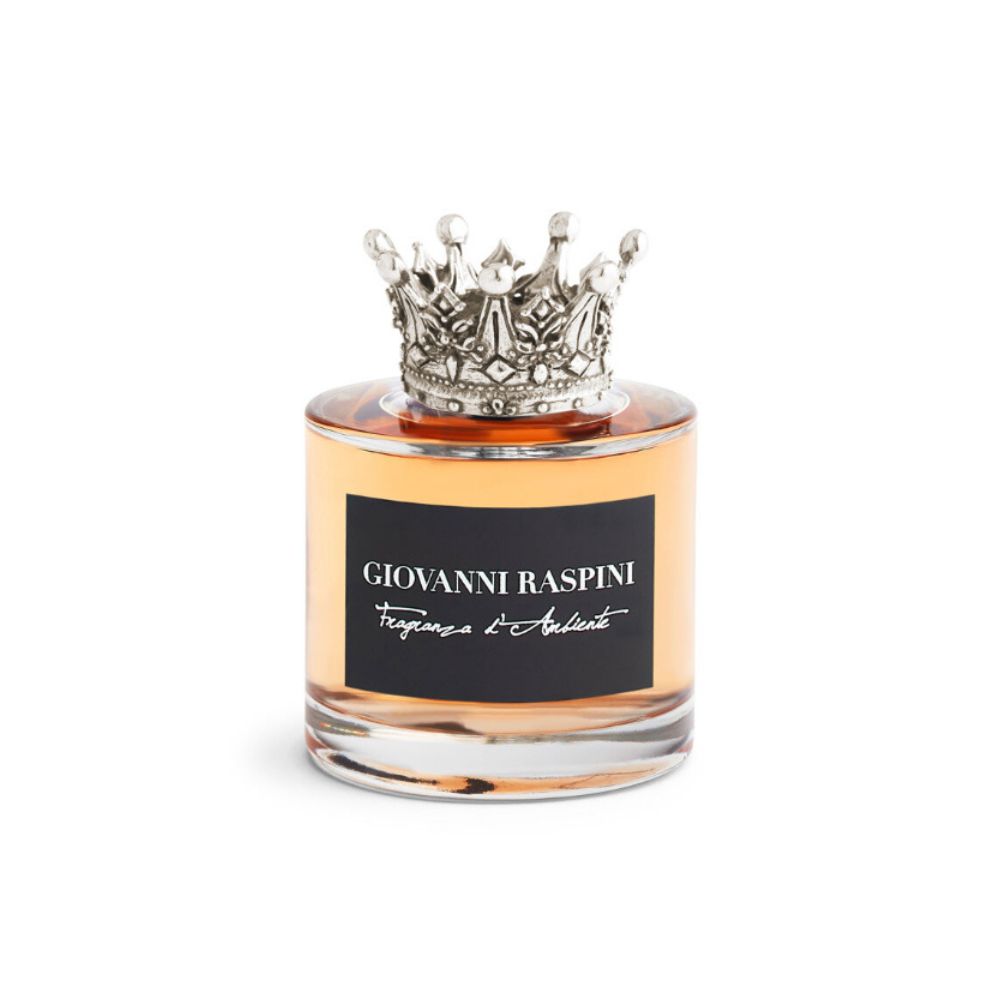 Diffusore Giovanni Raspini Corona Piccolo 100 ml “Polvere di Iris” in Bronzo Bianco