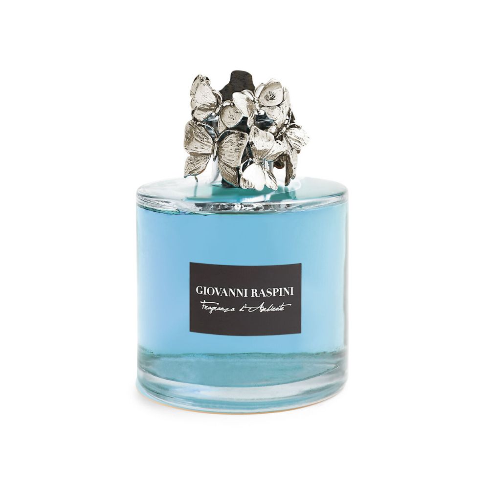 Diffusore Giovanni Raspini Farfalle Grande 500 ml “Vento di Mare” in Bronzo Bianco