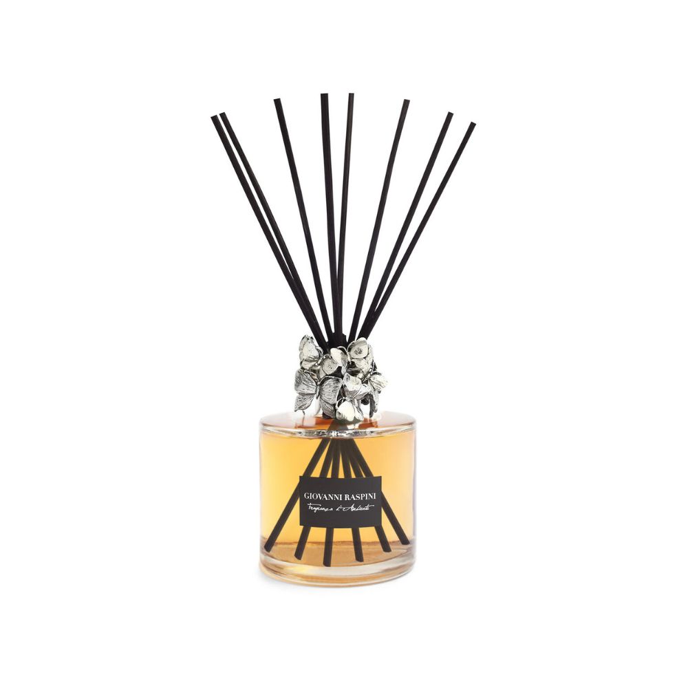 Diffusor Giovanni Raspini Farfalle Grande 500 ml "Iris Powder" in Weiß Bronze