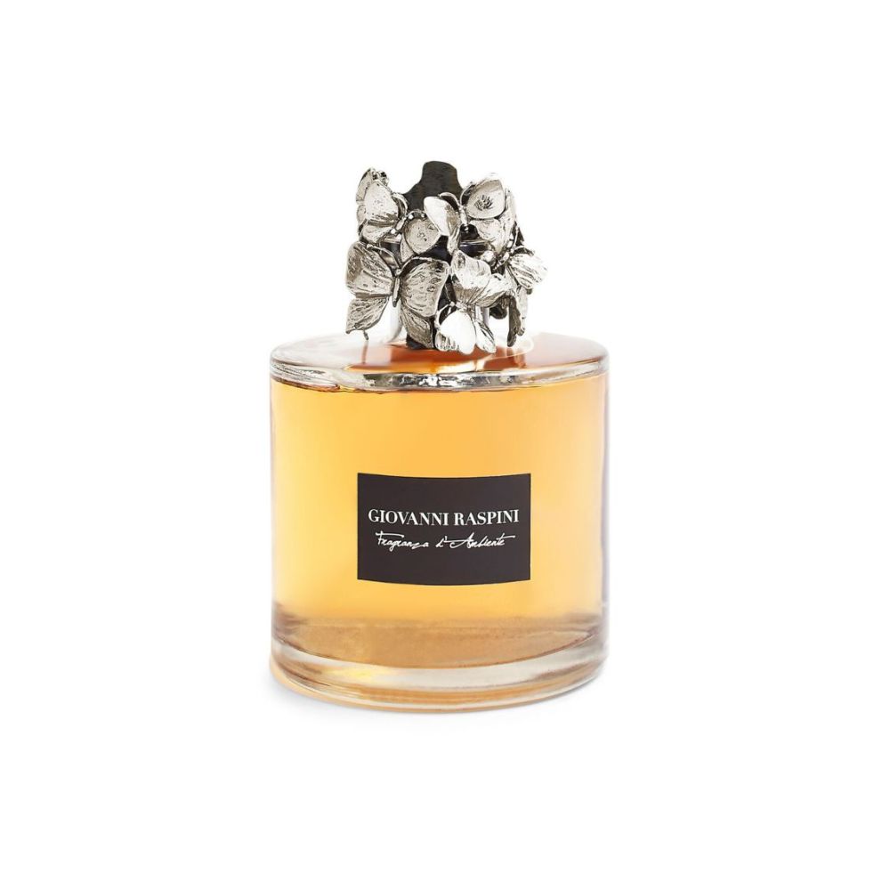 Diffusore Giovanni Raspini Farfalle Grande 500 ml "Polvere di Iris" in Bronzo Bianco