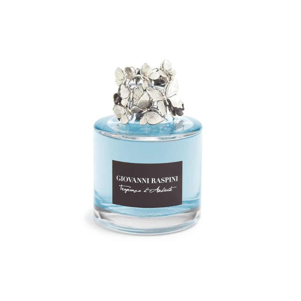 Diffusore Giovanni Raspini Farfalle Piccolo 200 ml “Vento di Mare” in Bronzo Bianco