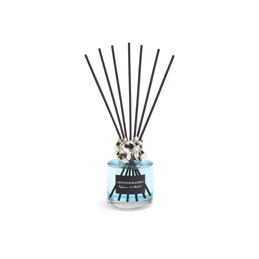 Diffusore Giovanni Raspini Farfalle Piccolo 200 ml “Vento di Mare” in Bronzo Bianco