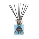 Diffusor Giovanni Raspini Fior di Loto Grande 500 ml "Vento di Mare" in Weiß Bronze