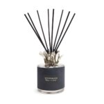 Diffusor Giovanni Raspini Fior di Loto Grande 500 ml "Nero Divino" in Weiß Bronze