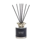 Giovanni Raspini Fiore Grande Diffusor 500 ml "Nero Divino" in Weiß Bronze