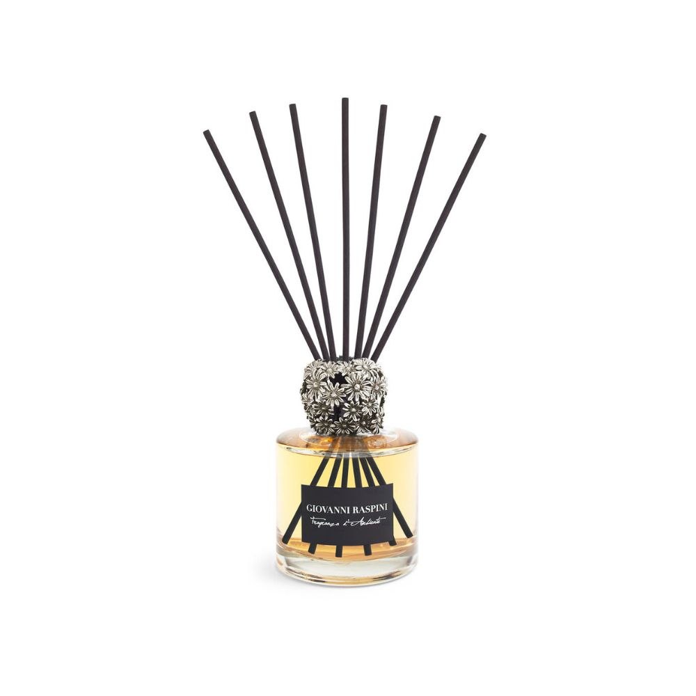 Giovanni Raspini Garden Grande Diffusor 500 ml "Iris Puder" in Weiß Bronze