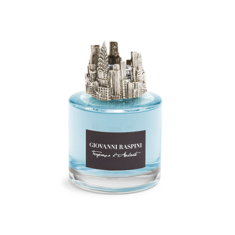 Diffusore Giovanni Raspini Gotham City 200 ml “Vento di Mare” in Bronzo Bianco