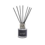 Giovanni Raspini Gänseblümchen Diffusor Groß 200 ml "Divine Black" in Weiß Bronze