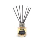 Giovanni Raspini Gänseblümchen Diffusor Groß 200 ml "Iris Puder" in Weiß Bronze