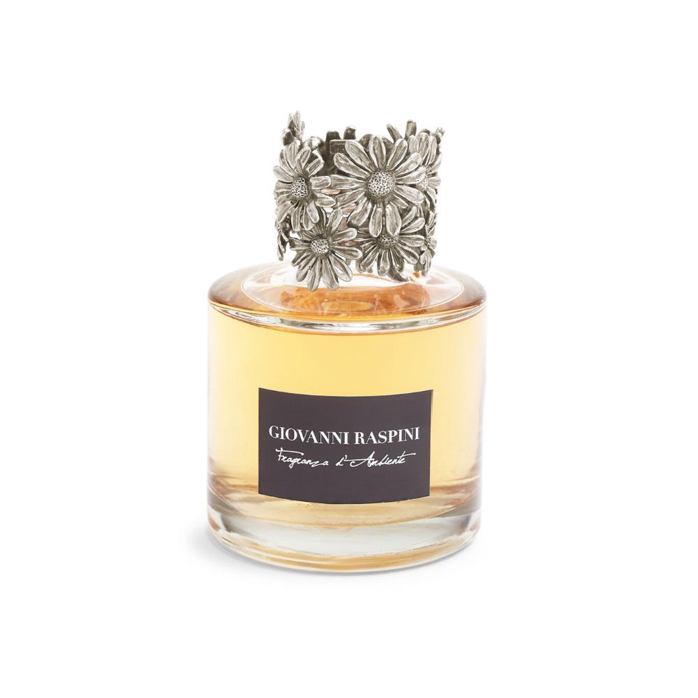 Diffusore Giovanni Raspini Margherite Grande 200 ml “Polvere di Iris” in Bronzo Bianco