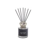 Diffusor Giovanni Raspini Queen Piccolo 200 ml "Nero Divino" in Weiß Bronze