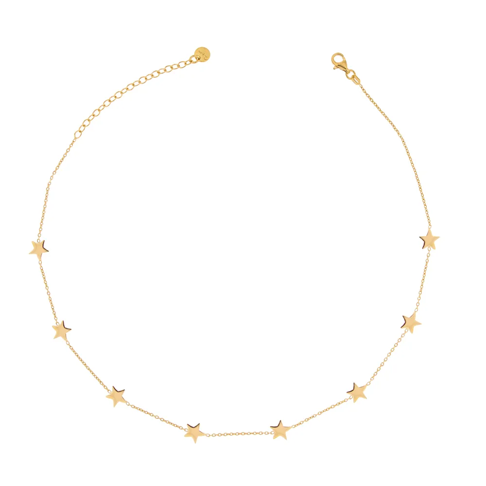 Necklace Rue des Mille I Sogni Son Desideri Otto Stelle