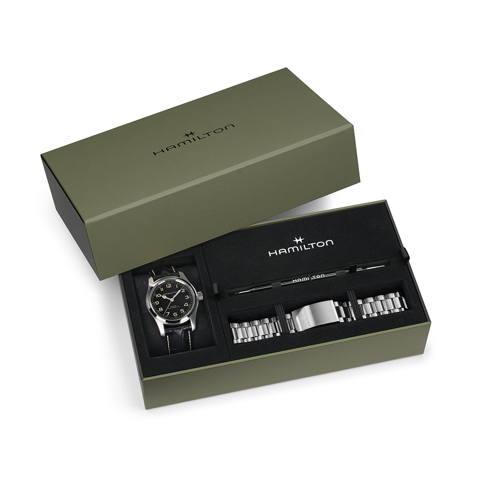 Hamilton Khaki Feld Set Armband Murph 42mm H70605732