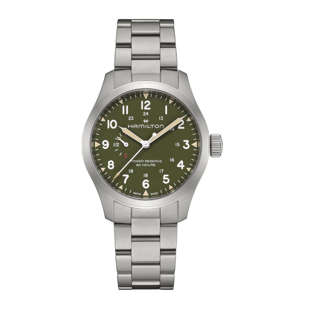 Hamilton Kaki Field Power Reserve Verde 40mm H69509160 Hamilton Kaki Field Power Reserve Verde 40mm H69509160