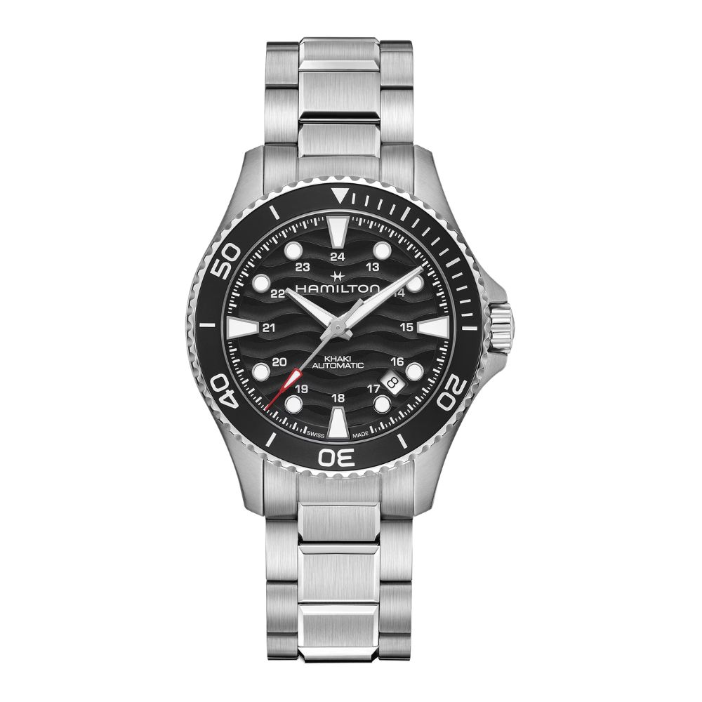 Hamilton Khaki Navy Scuba Auto Nero 40mm H82415130 Hamilton Khaki Navy Scuba Auto Nero 40mm H82415130