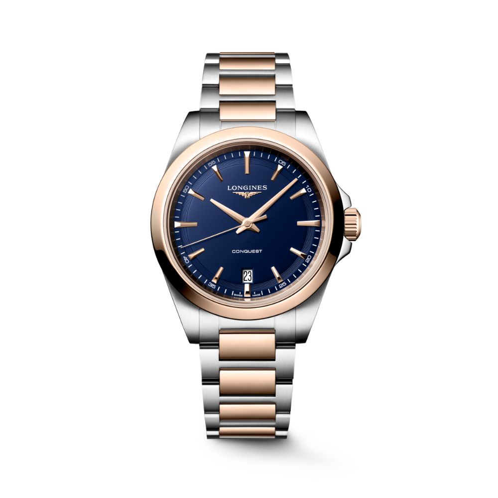 Longines Conquest Acciaio Pvd Rosa Quartz 38mm Longines Conquest Acciaio Pvd Rosa Quartz 38mm