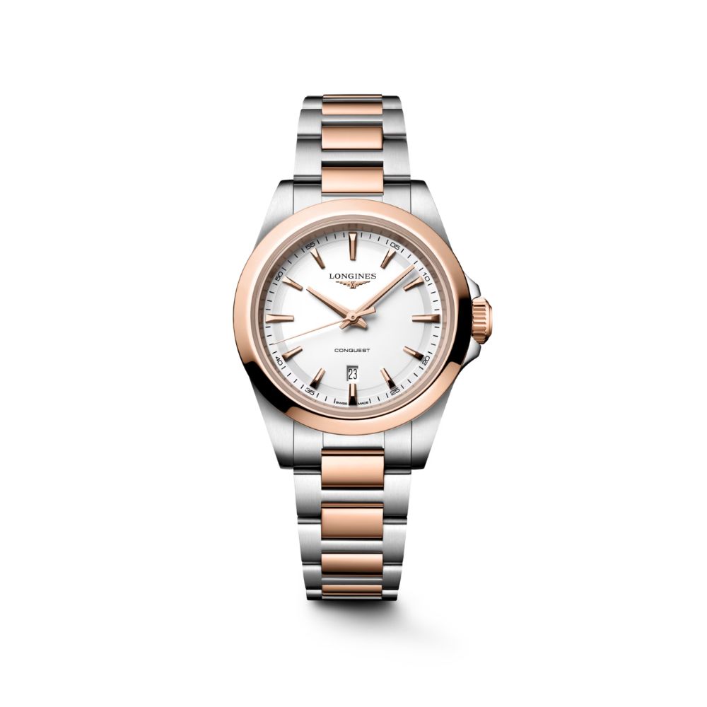 Longines Conquest Bianco Acciaio Quartz 30mm Longines Conquest Bianco Acciaio Quartz 30mm