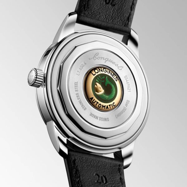 Longines Conquest Heritage Nero Pelle 40mm