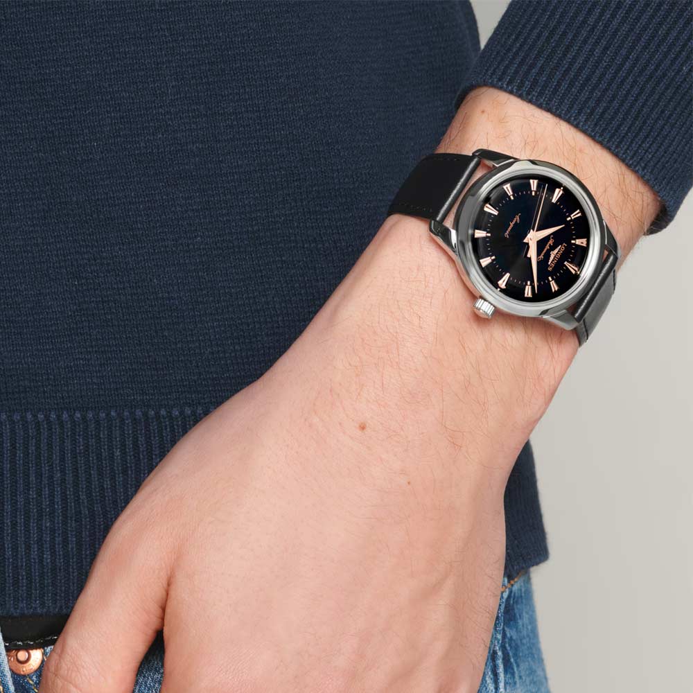 Longines Conquest Heritage Nero Pelle 40mm