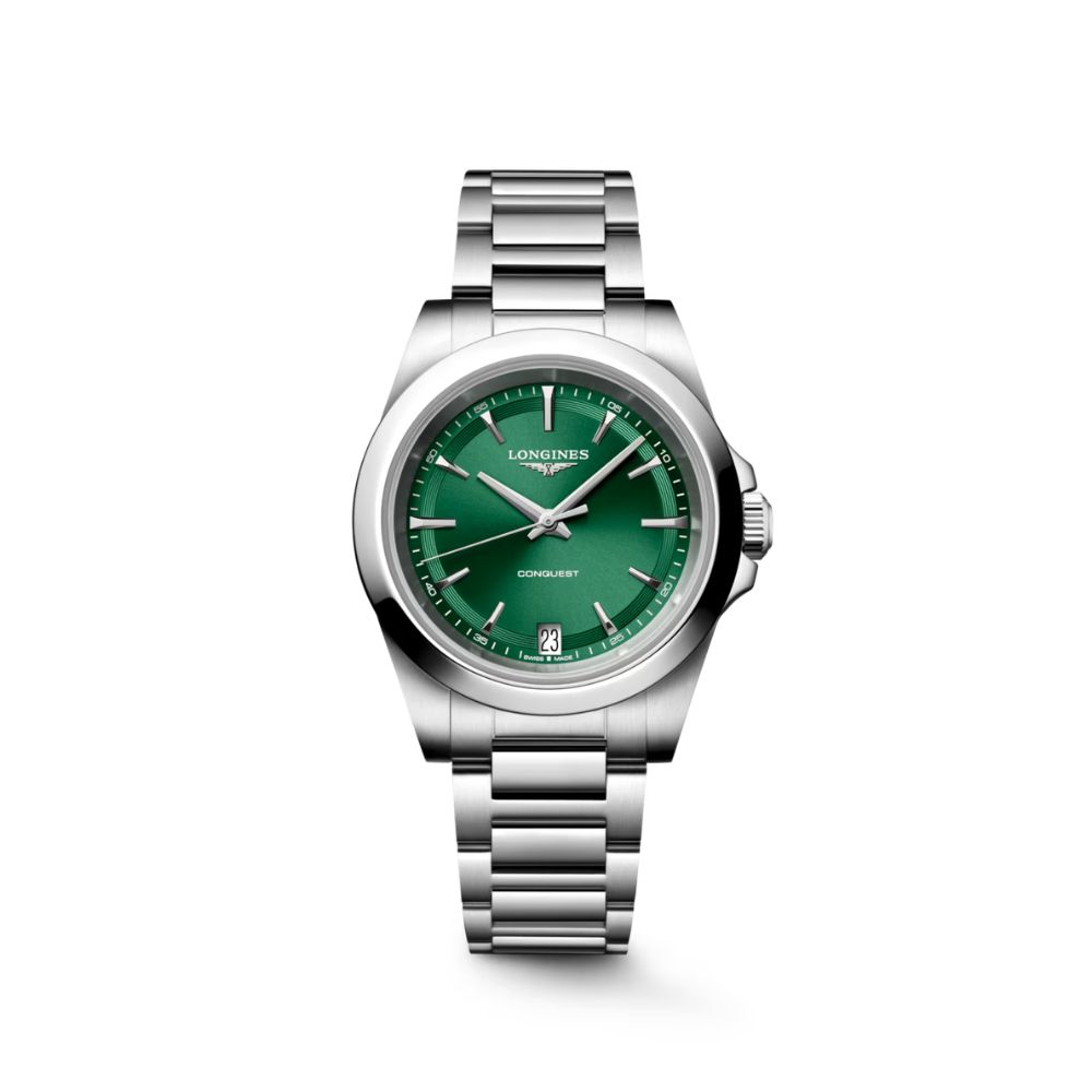 Longines Conquest Sunray Green Quartz 34mm Longines Conquest Sunray Green Quartz 34mm
