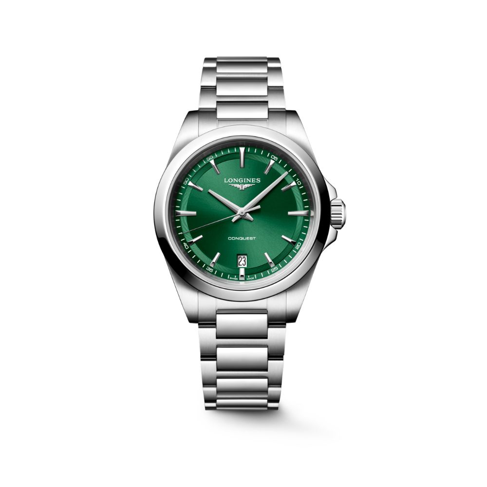 Longines Conquest Verde Acciaio Quartz 38mm Longines Conquest Verde Acciaio Quartz 38mm