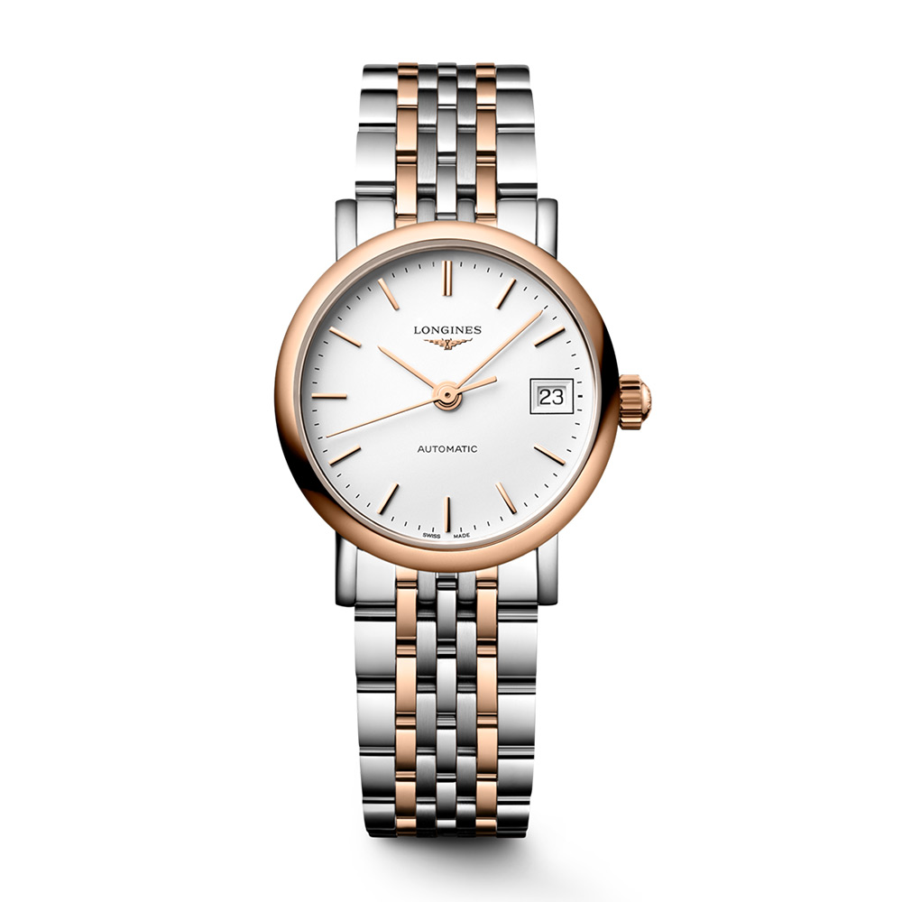 Longines Elegant Collection Weiß 25,5 mm