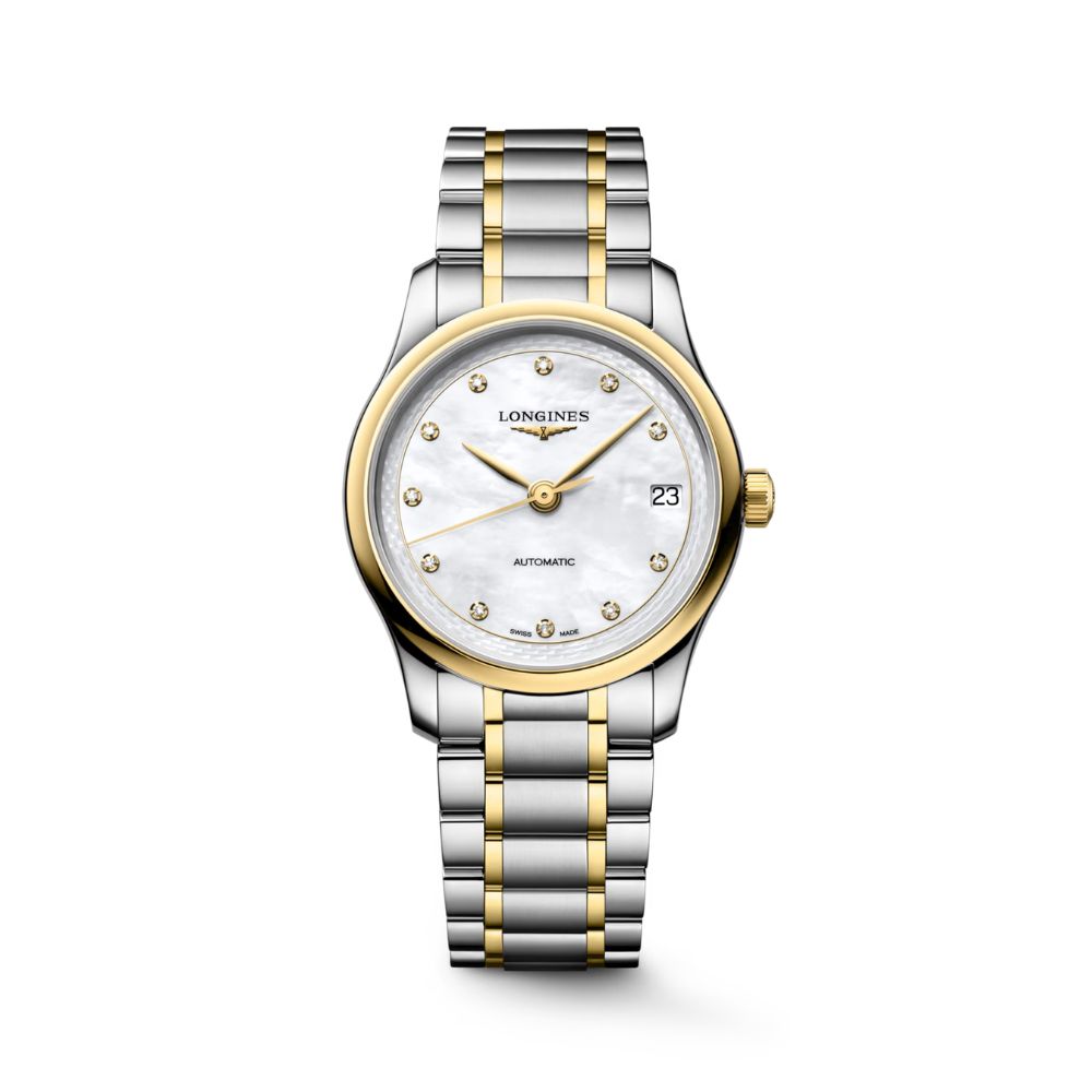 Longines Master Collection Acciaio Madreperla Bianca Automatico 34mm Longines Master Collection Acciaio Madreperla Bianca Automatico 34mm