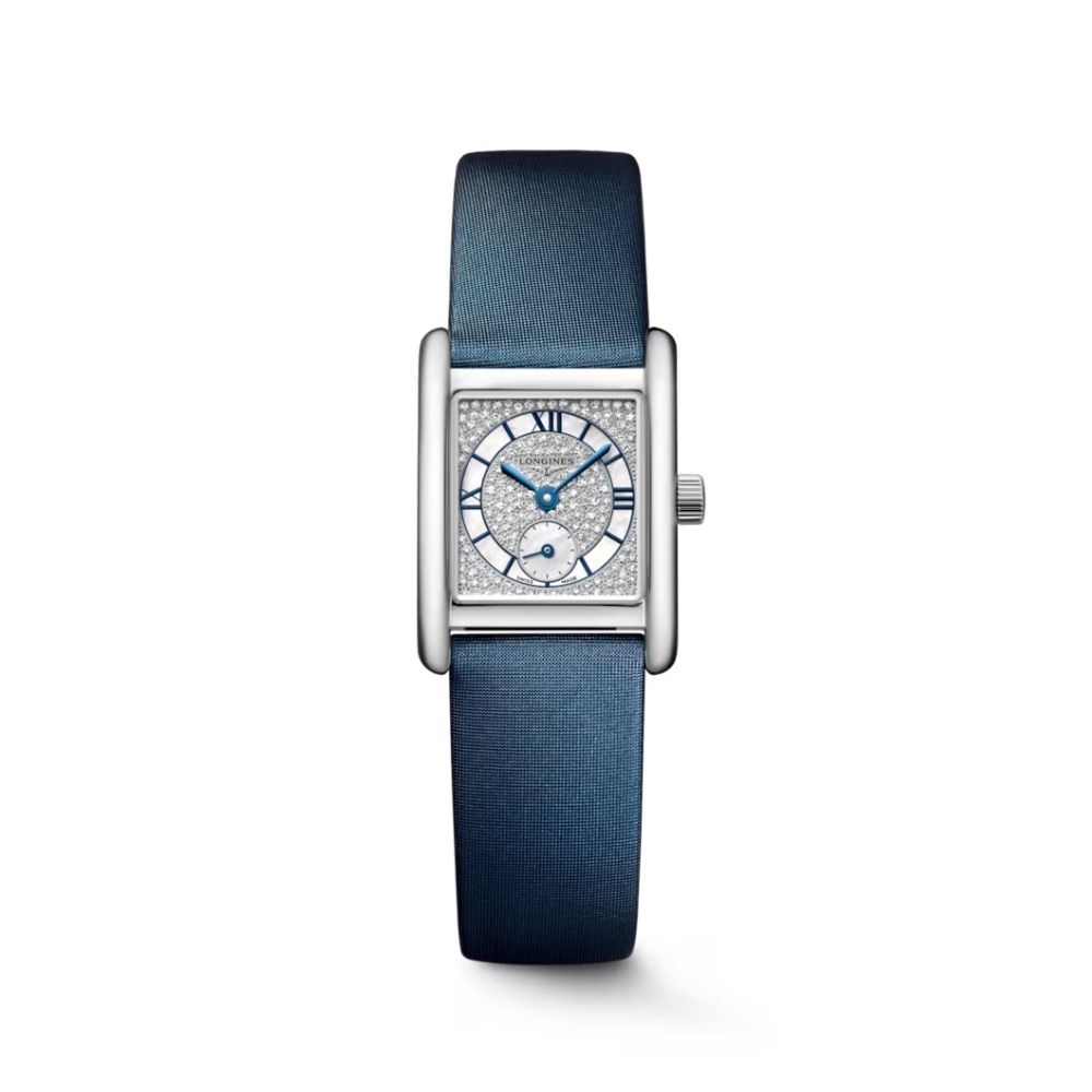 Longines Mini Dolcevita Madreperla Bianca con Diamanti Quartz 21,5 x 29mm Longines Mini Dolcevita Madreperla Bianca con Diamanti Quartz 21,5 x 29mm