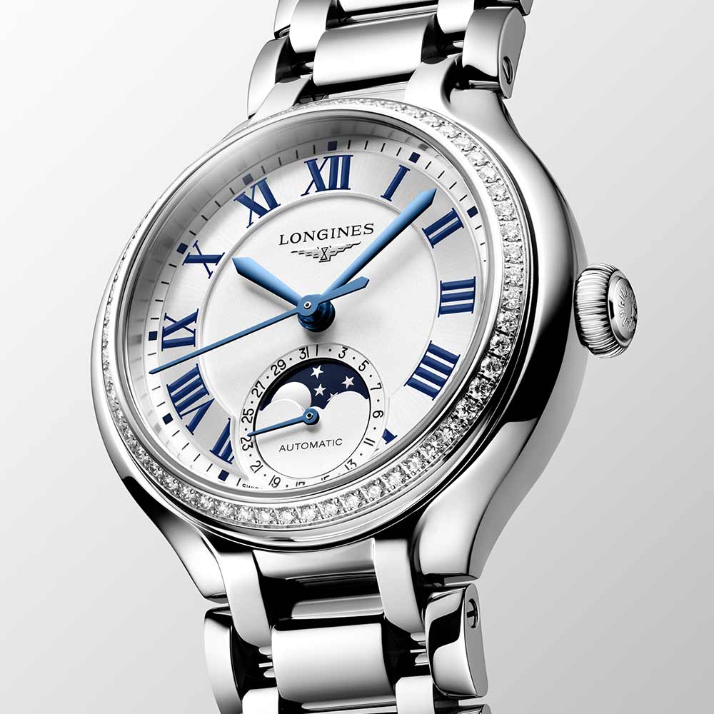 Longines Primaluna Moonphase Diamanti 34mm