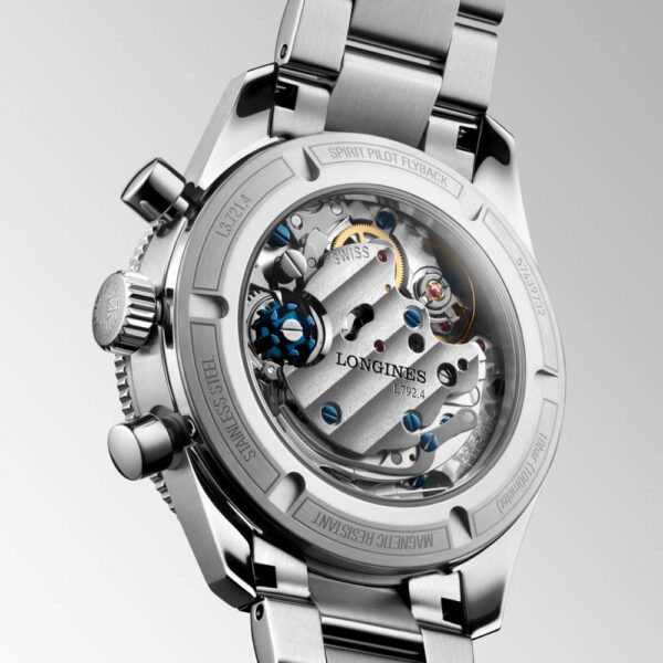 Longines Spirit Pilot Flyback Nero 39,5mm