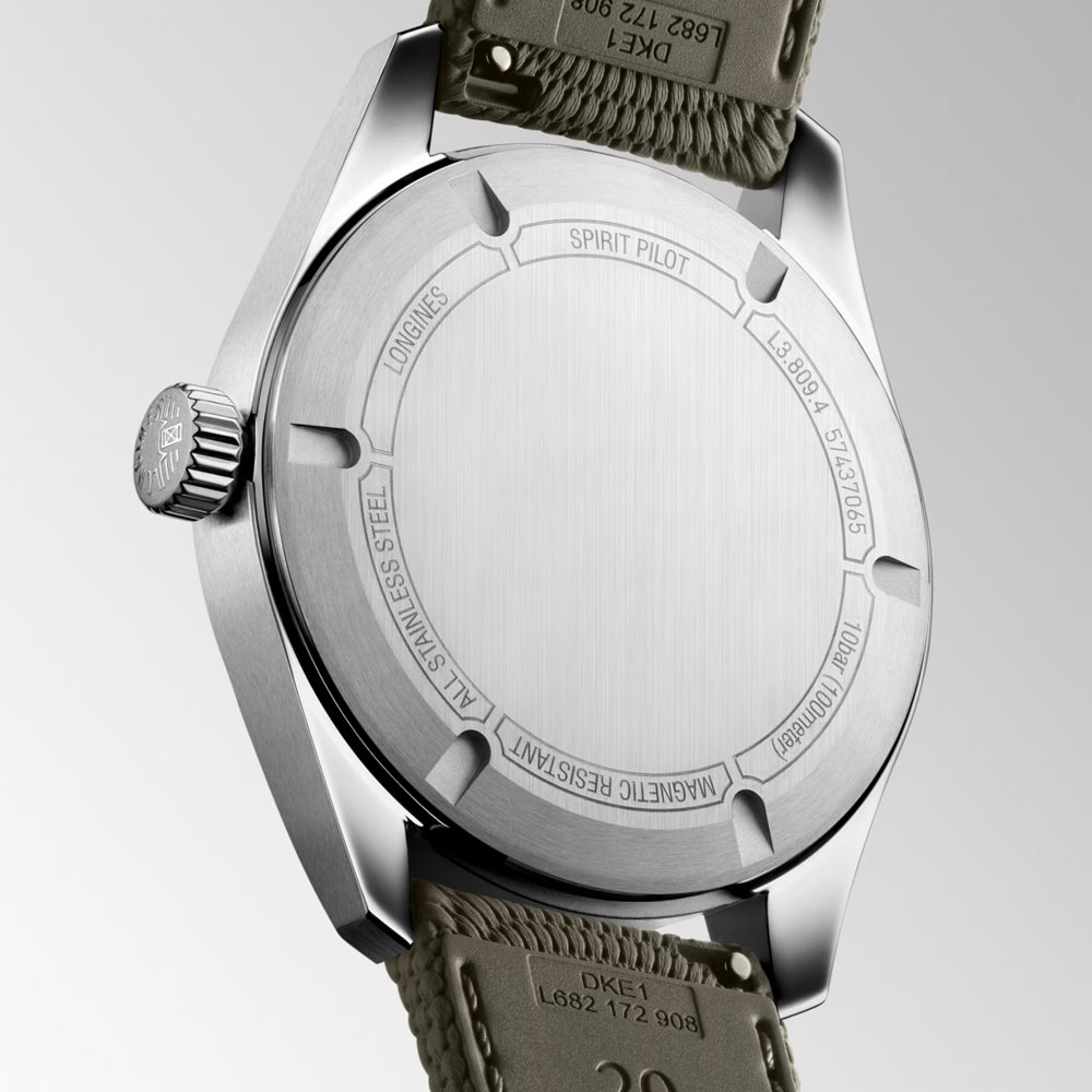 Longines Spirit Pilot Caucciu 39mm